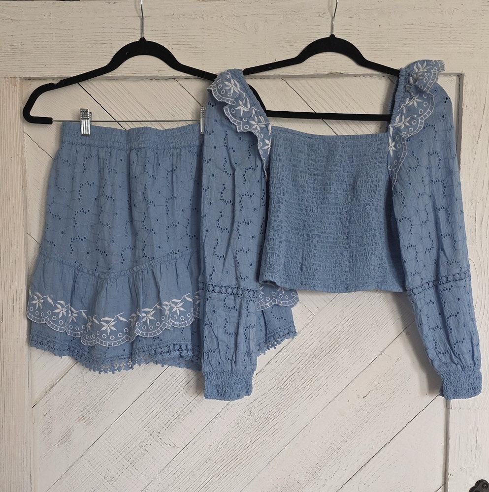 River Island Blue Kids Matching Set